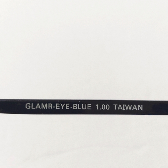 Ladies Stone Embellished Glamr Eyes Blue Frame Cal Optix Lenses - Picture 6 of 6